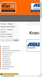 Mobile Screenshot of krantechnik.kran24.de