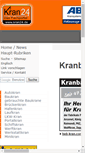 Mobile Screenshot of kranballast.kran24.de