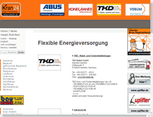 Tablet Screenshot of energieversorgung.kran24.de