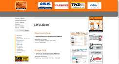 Desktop Screenshot of lkwkran.kran24.de